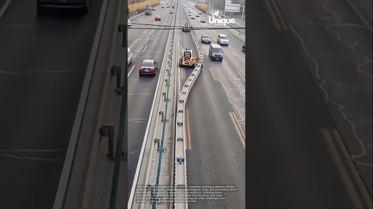 Highway cleaning: a simple road maintenance task