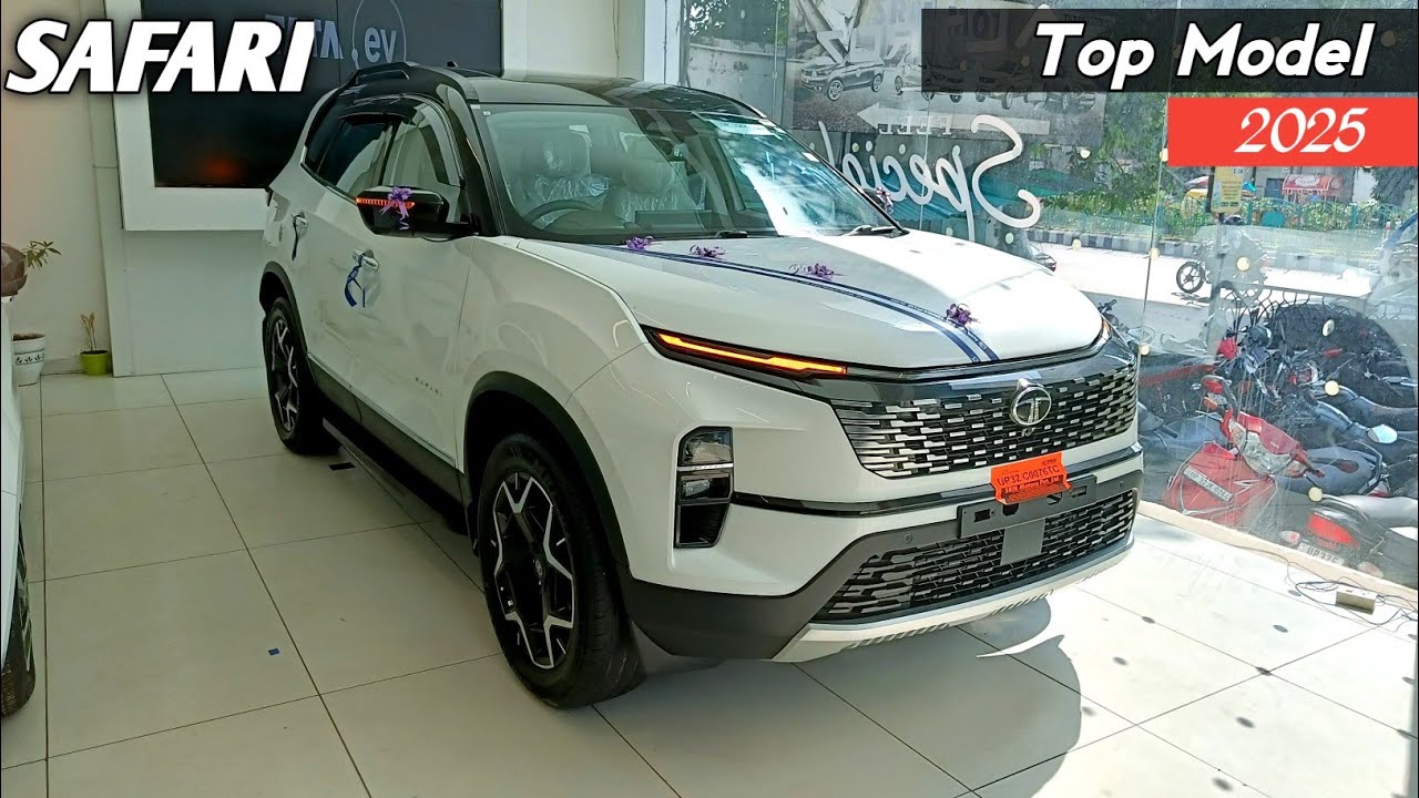 Tata Safari Top Model Accomplished Plus 2025 ❣️| Safari Top Model Review !! Price • Features 😍|