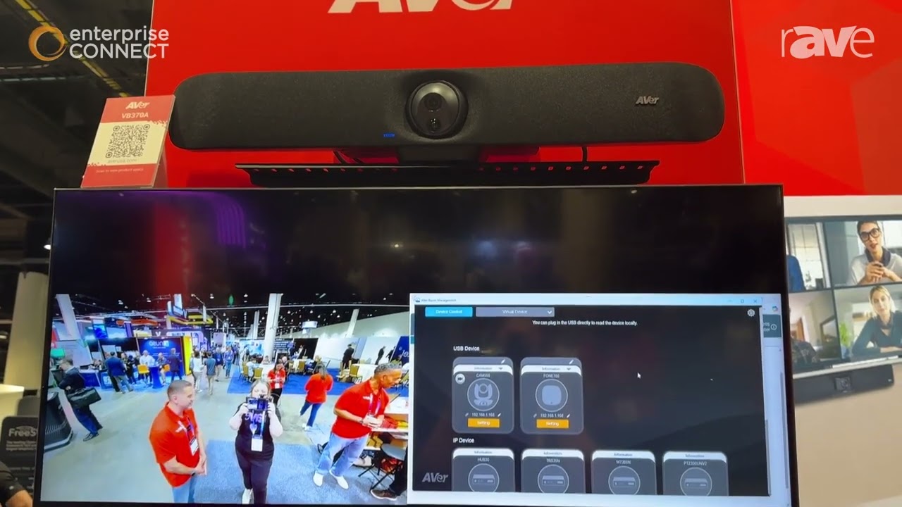 Enterprise Connect 2025: AVer Presents VB370A 4K Dual Lens Video Bar and CP10 G2 Controller