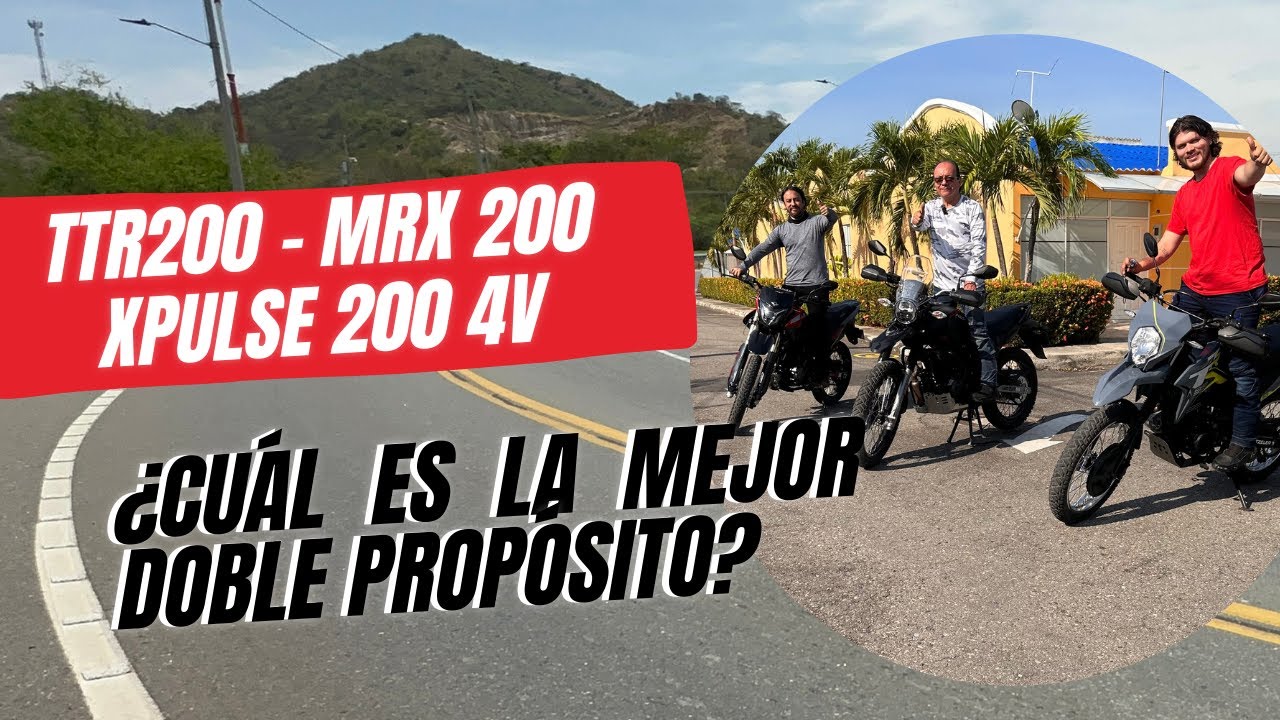 😱💥 Mano a MANO entre AKT TTR200 - Victory MRX 200 y Hero Xpulse 200 4V. ¿Cuál fue la PEOR?