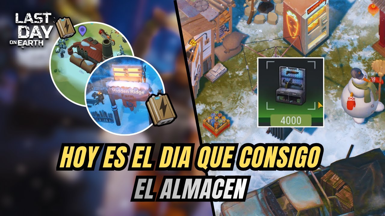 Así es El Almacén de Armas en Last Day On Earth | Directo Navideño #5