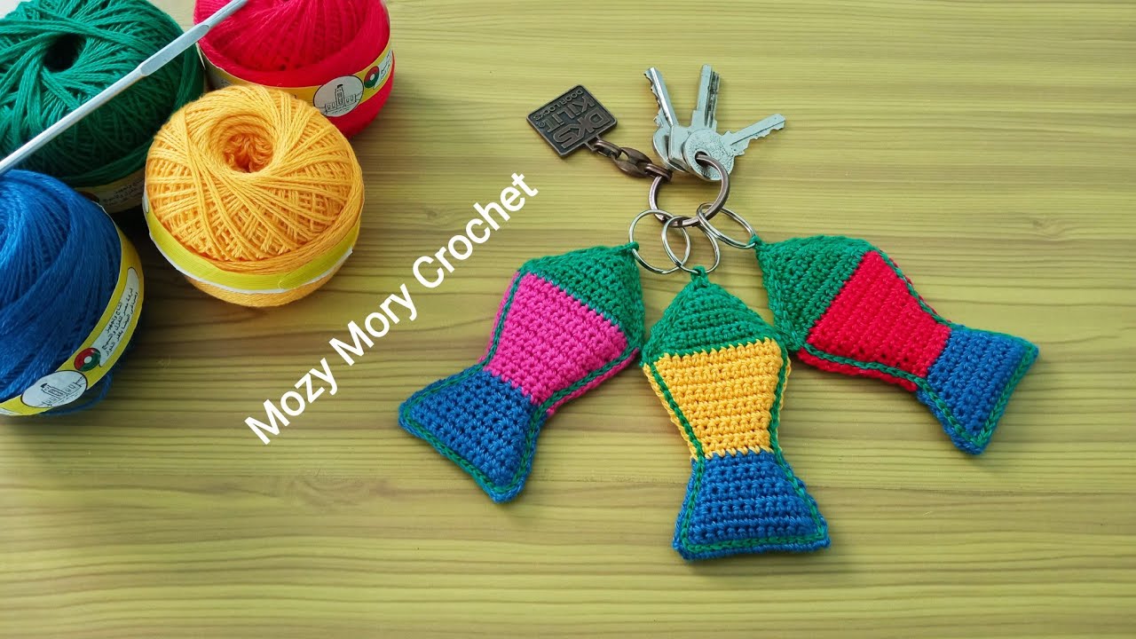 ميدالية كروشية على شكل فانوس /كروشية فانوس رمضان Crochet Medal / Lantern Crochet Medal