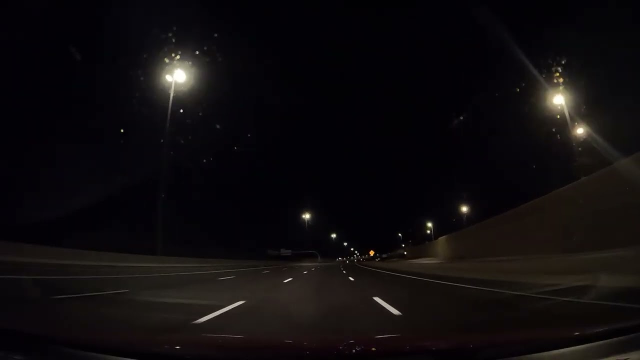 Night driving video 94