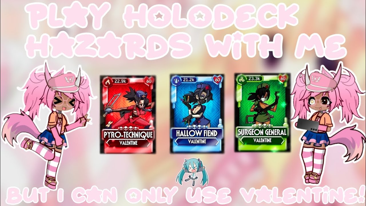 PLAY HOLODECK HAZARDS WITH ME!(⁠≧⁠▽⁠≦⁠) BUT I CAN ONLY USE VALENTINE! (Requested by @cursedmiso0 )