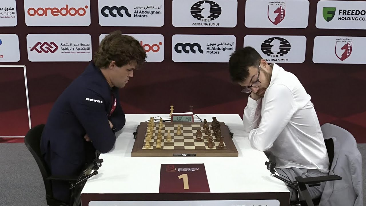 Magnus Carlsen vs Lorenzo Lodici | World Rapid Chagmpionship 2025
