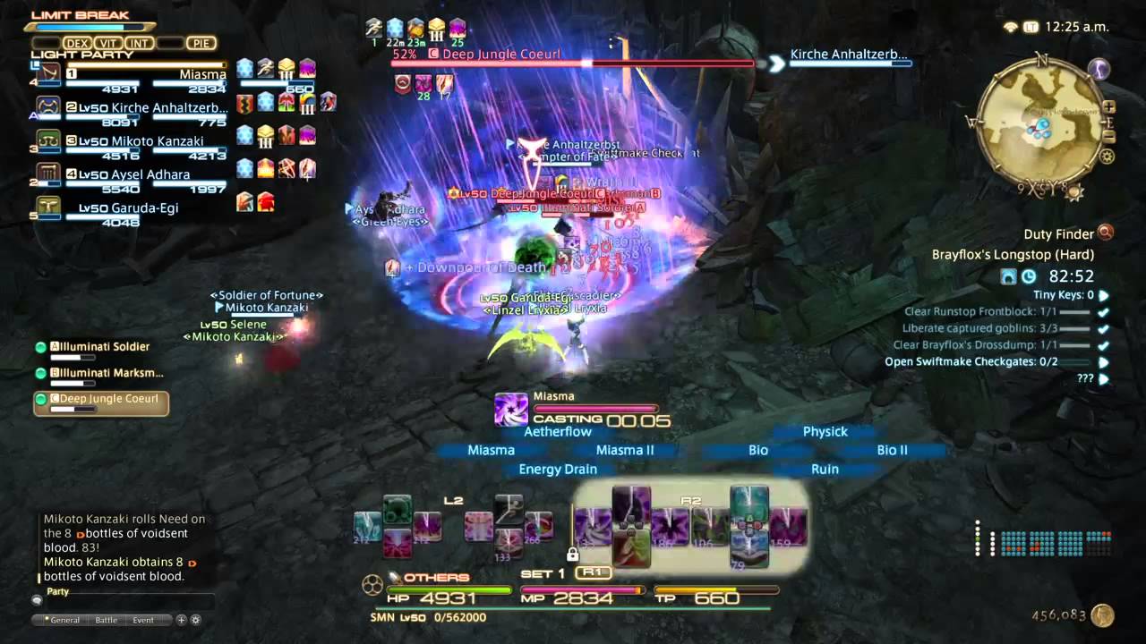 FFXIV - Brayflox's Longstop Hard Mode - Full Run