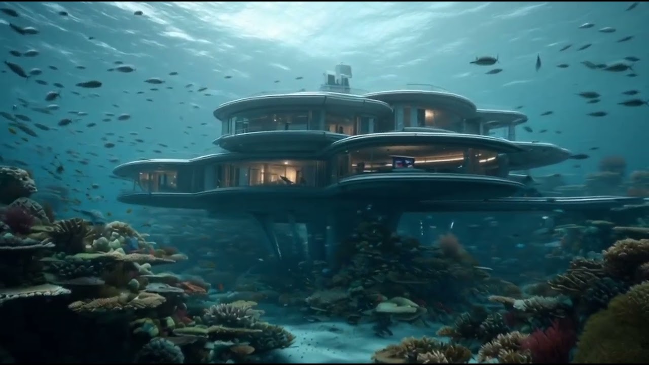 Underwater Modern Bossa 🌊 | Slow 72 BPM Luxury Ocean Condo Lofi Latin Lounge
