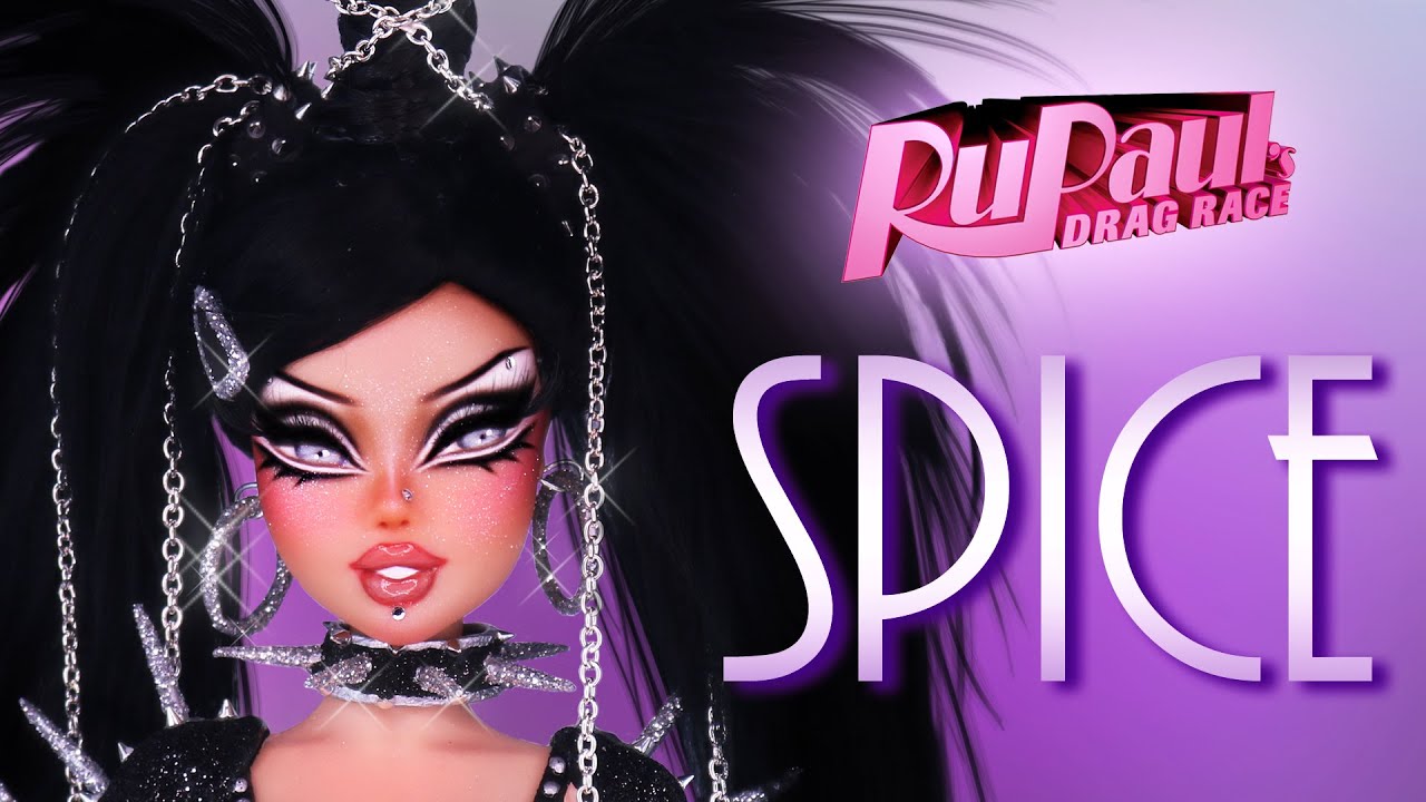 Custom SPICE Doll ⛓🖤 [ RUPAUL'S DRAG RACE ]