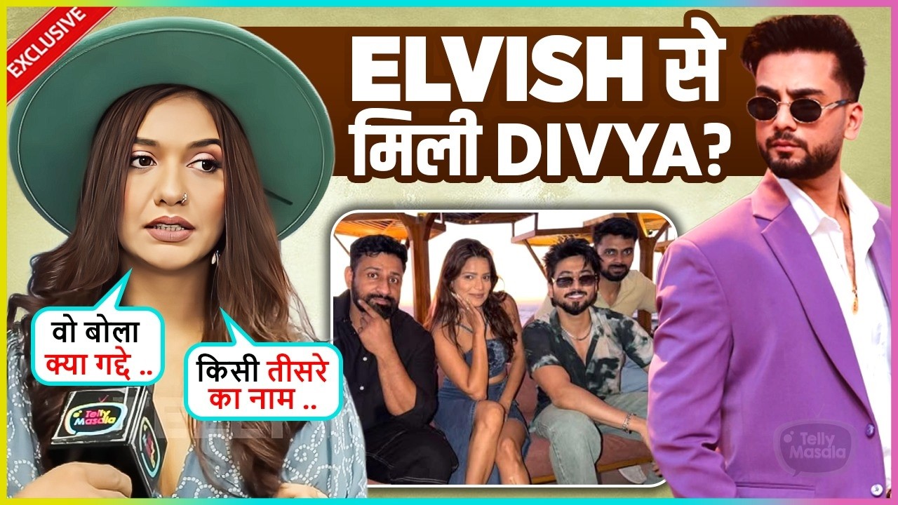 Divya Agarwal Met Elvish Yadav After Eviction, Reacts On Kataria-Rajat Following Him In The 50
