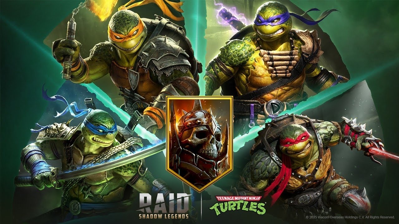 Turtle Power Vs Draugnell the Eternal Gatherer | TMNT x Raid: Shadow Legends 