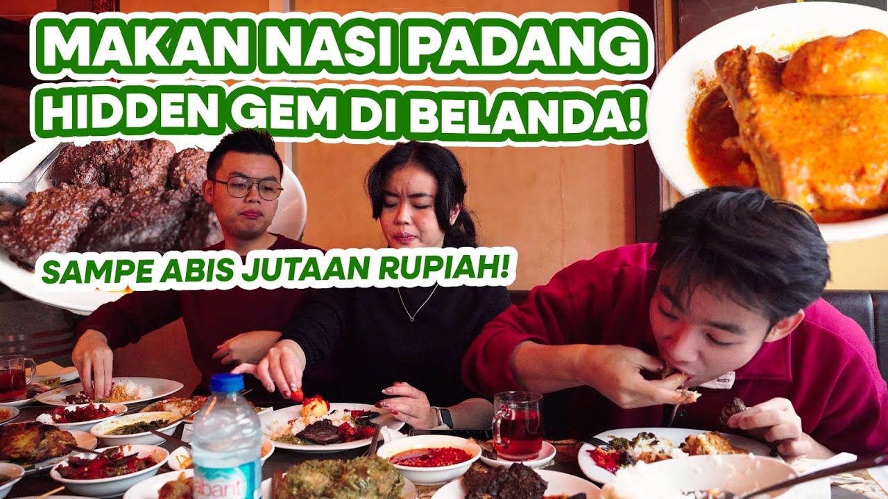 Ketemu NASI PADANG Hidden Gem di BELANDA?! Gokil Kaget Enak Beneran....