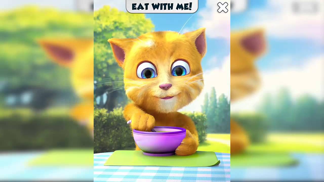 TALKING GINGER 2 - New Funny Game for Kids - iPhone / Android (Gameplay / Review)