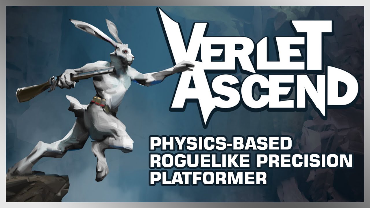 Verlet Ascend - Physics-Based Roguelike Precision Platformer Game - Demo Gameplay