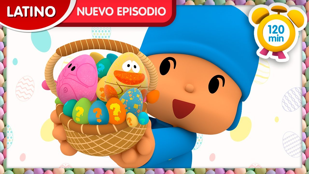POCOYÓ ESPAÑOL LATINO - NUEVO EPISODIO 🔍 Huevos de Pascua 🥚 [120 min] CARICATURAS y DIBUJOS ANIMADOS