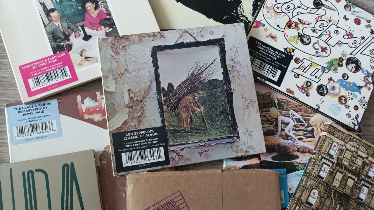 My Led Zeppelin CD collection