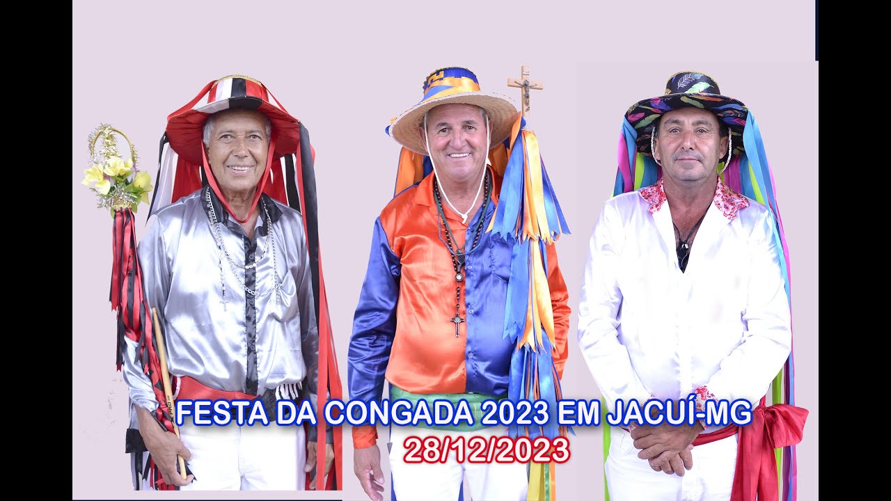 Congada 2023 em Jacuí/MG - Família Macedo 28/12/2023