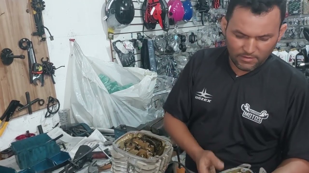 como desmontar o motor da 160