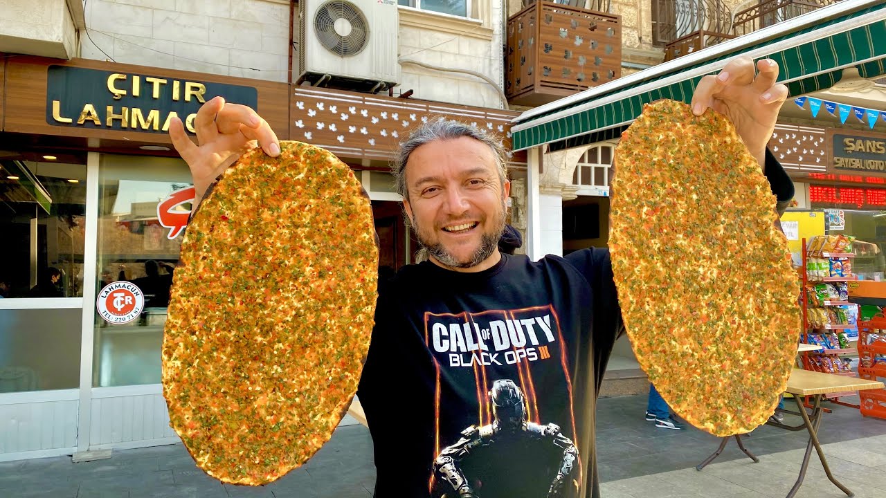 Gaziantep’in En Çıtır Lahmacunu!!! A4 Kağıttan İnce!!!