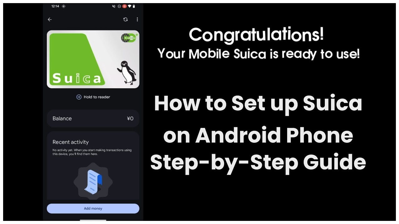 How to Set Up Suica on Android Phone (Pixel 8a) in Japan - Easy Tutorial! - 2024