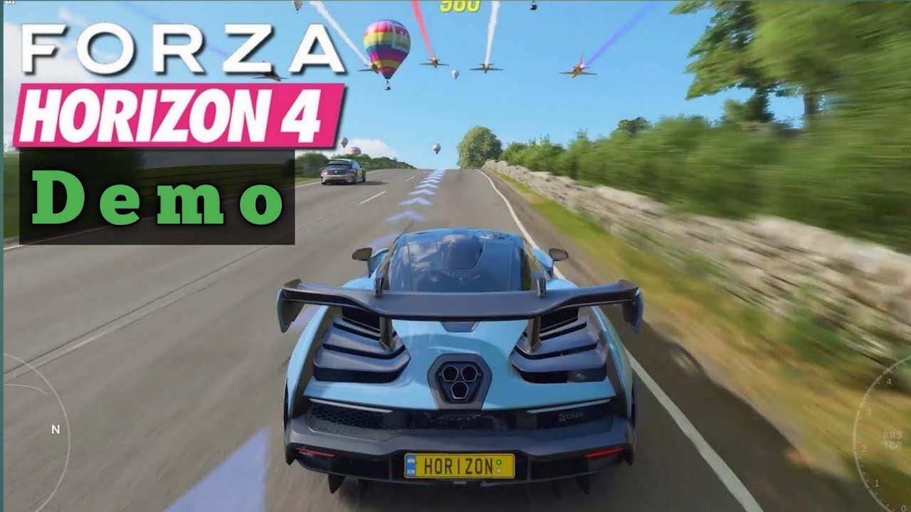 Forza  horizon 4 Gameplay (Demo) version from Microsoft store || MaxBlind