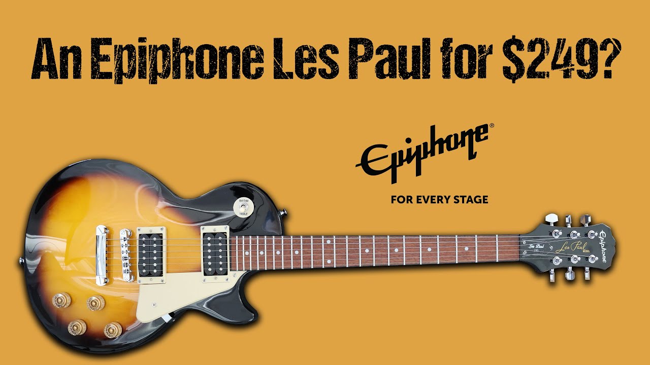 Epiphone Les Paul 100 – An Incredible Guitar For Only $249 #guitar #epiphone #epiphonelespaul