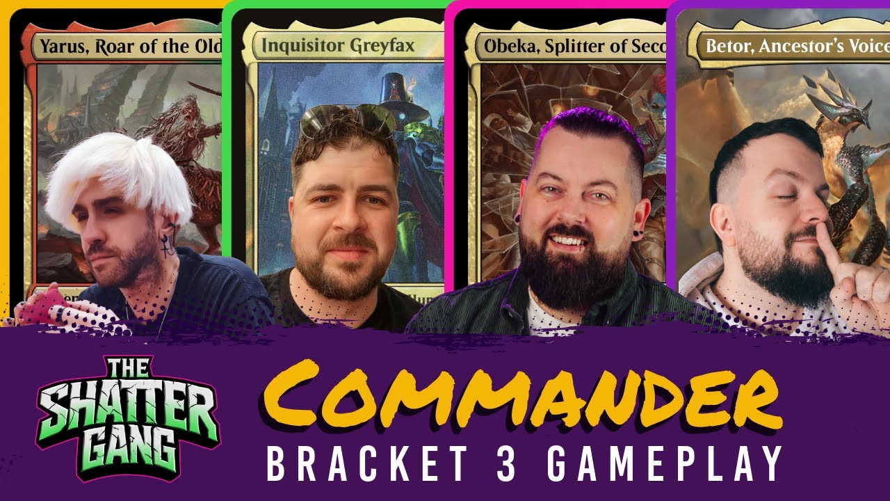 UK MTG Mayhem! Renji & Xverfiend Join The Shattergang for Bracket 3 Commander