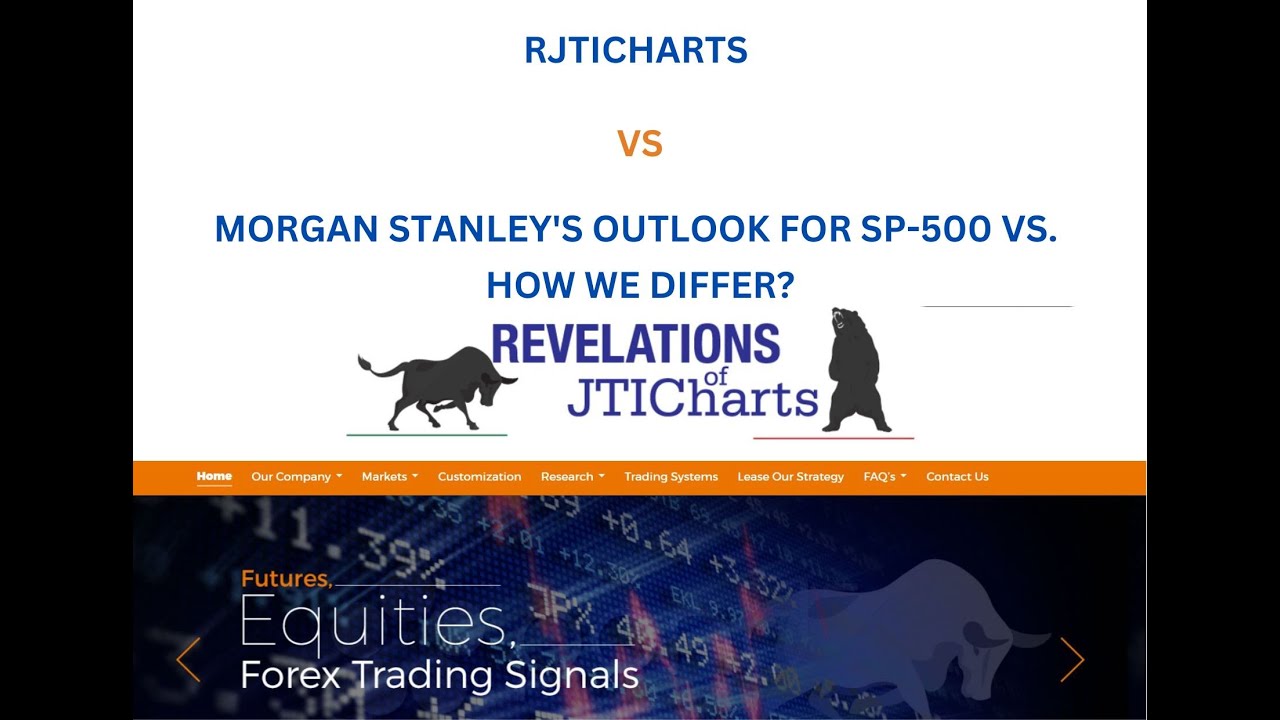 RJTICHARTS vs  MORGAN STANLEY'S OUTLOOK