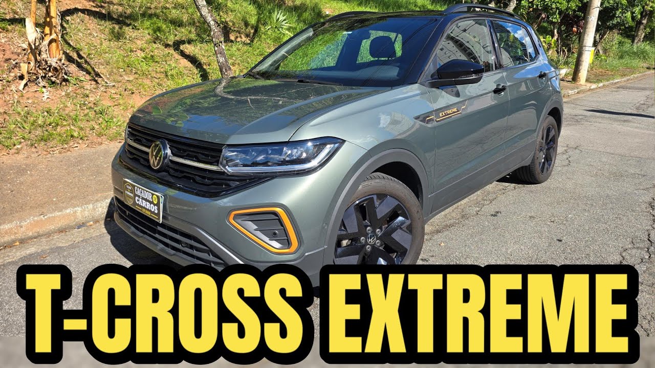 T-Cross EXTREME, versão mais cara do SUV mais vendido do Brasil // Caçador de Carros