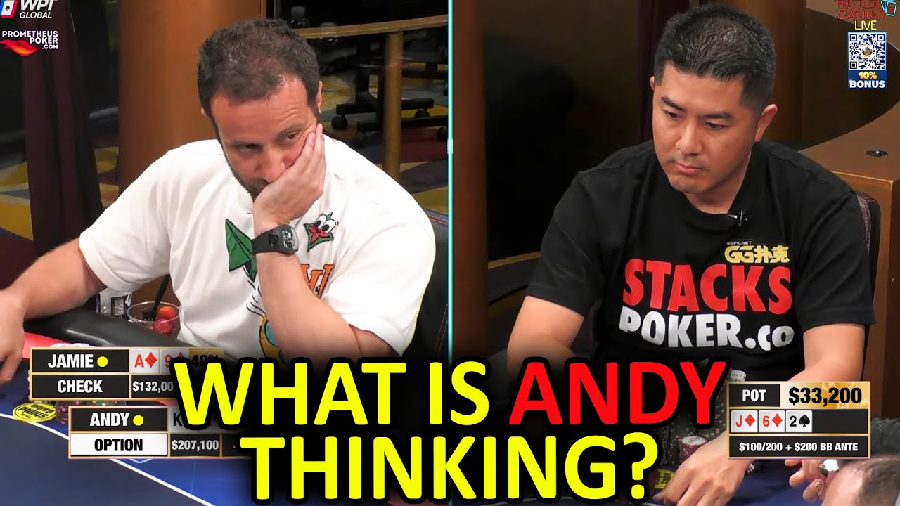 Andy Is Folding An Overpair On This Flop???
