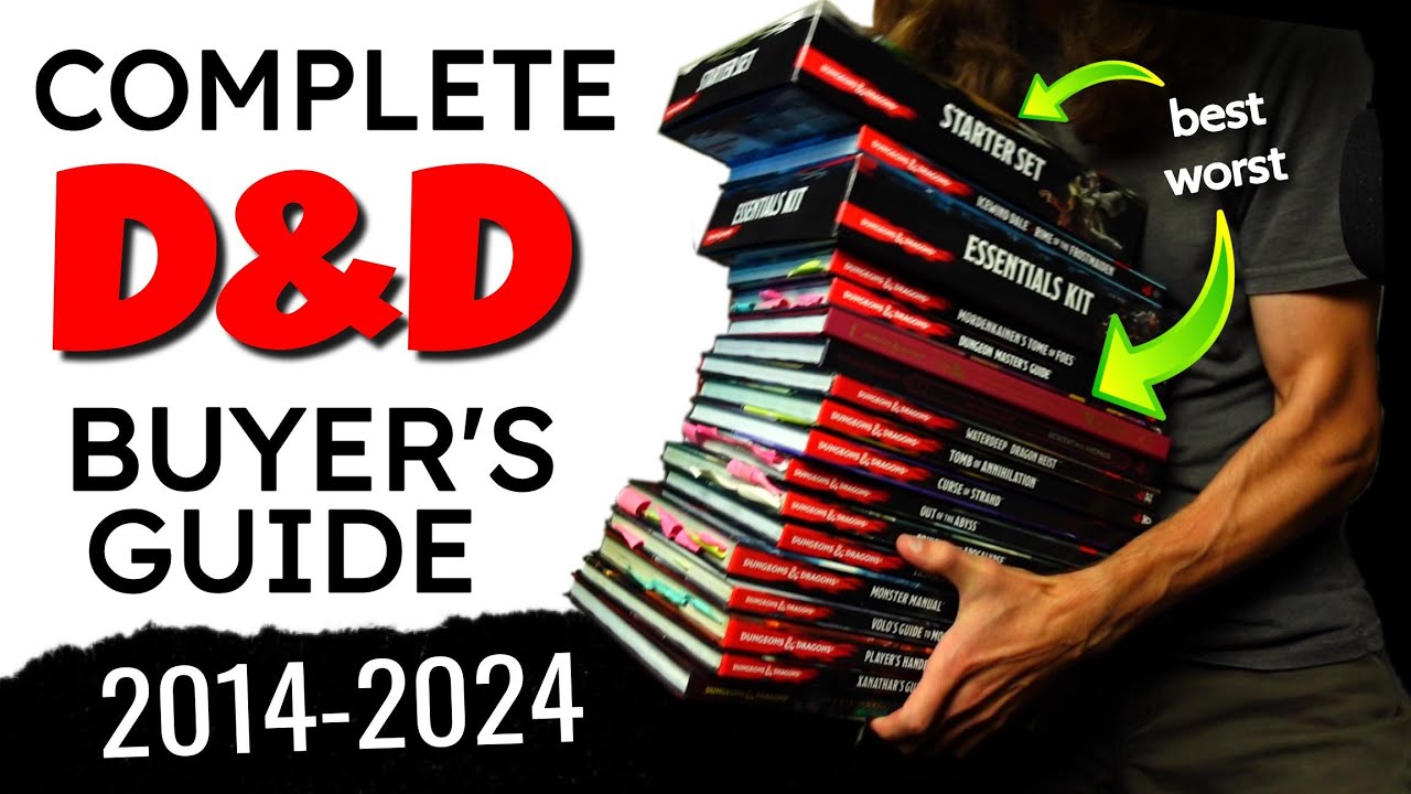 Which D&D Books Should You BUY?? (2024)