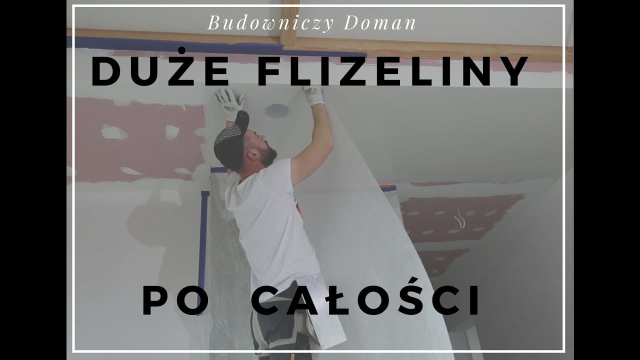 Zatapianie flizeliny na całej powierzchni. Jak przykleić flizelinę na całą powierzchnie sufitu.