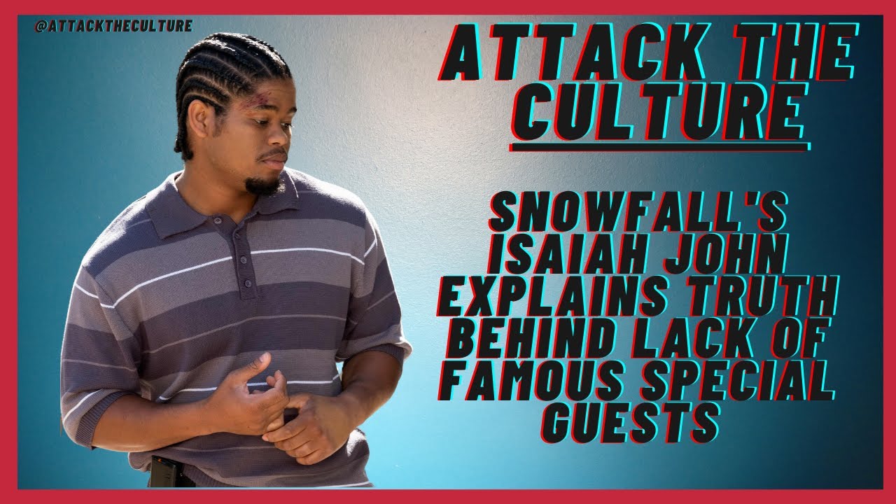 Snowfall's Isaiah John reveals why we don't see super famous special guests #shorts