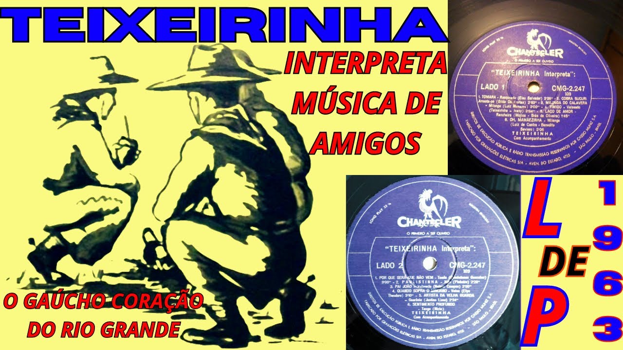 TEIXEIRINHA INTERPRETA MÚSICAS DE AMIGOS | Completo (1963)