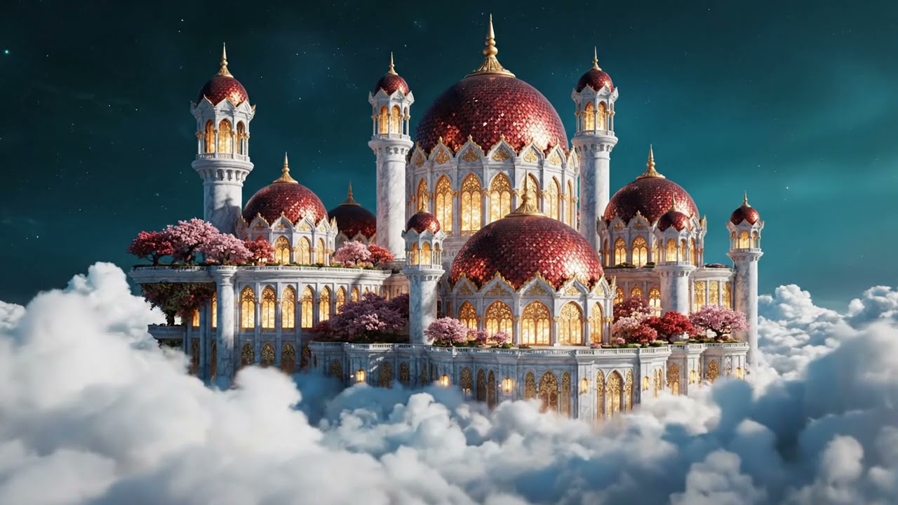 Journey Into Celestial Kingdoms  4K Fantasy Palaces Dream Worlds & Epic Soundscapes