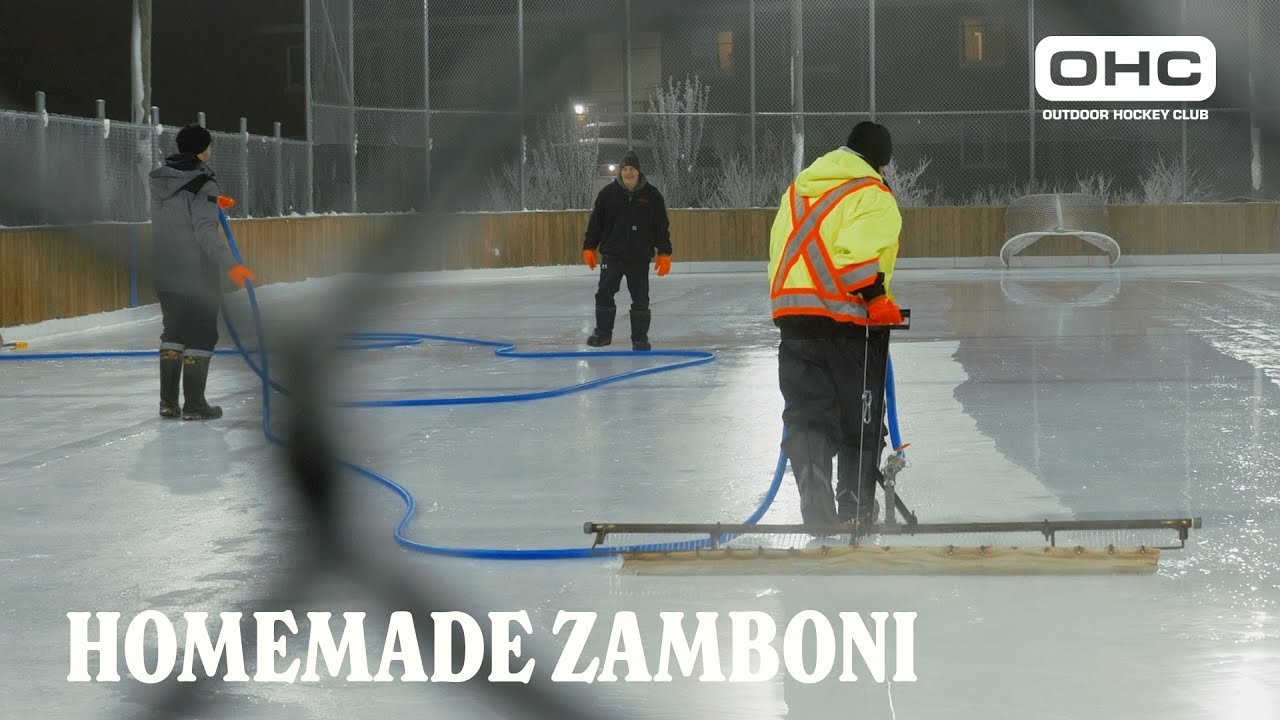 HOMEMADE ZAMBONI | Brandon Manitoba