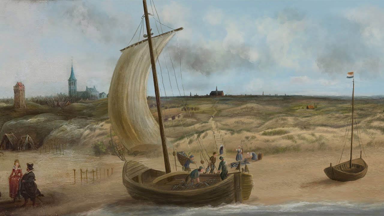 Schilderijen Panorama Zandvoort voor ABC Architectuurcentrum