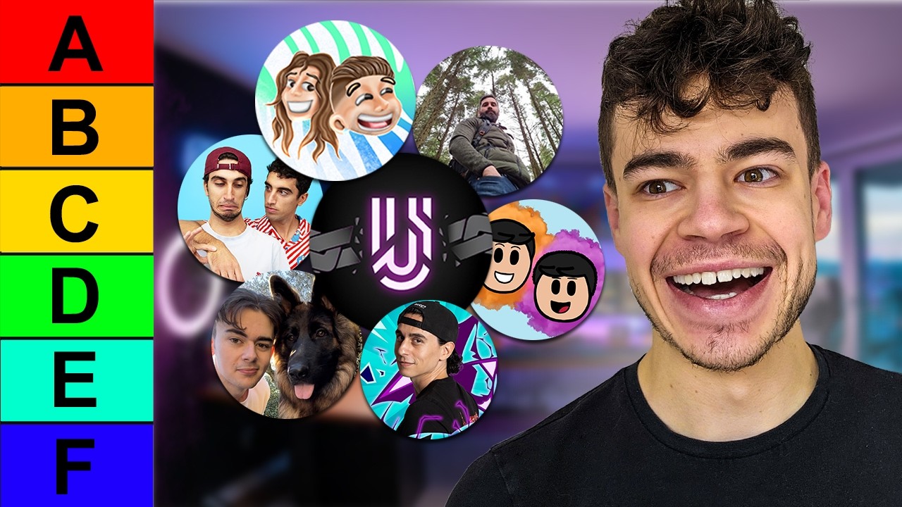 J'ai CLASSÉ les YOUTUBEURS que vous regardez