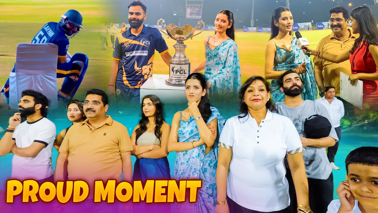 Lakhan ka first match dekha family ke sath 😍 Proud moment