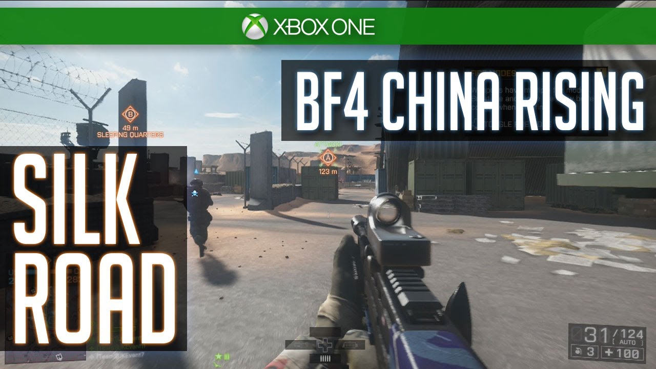 BF4 SILK ROAD Gameplay - China Rising DLC - Xbox One Battlefield 4 Multiplayer