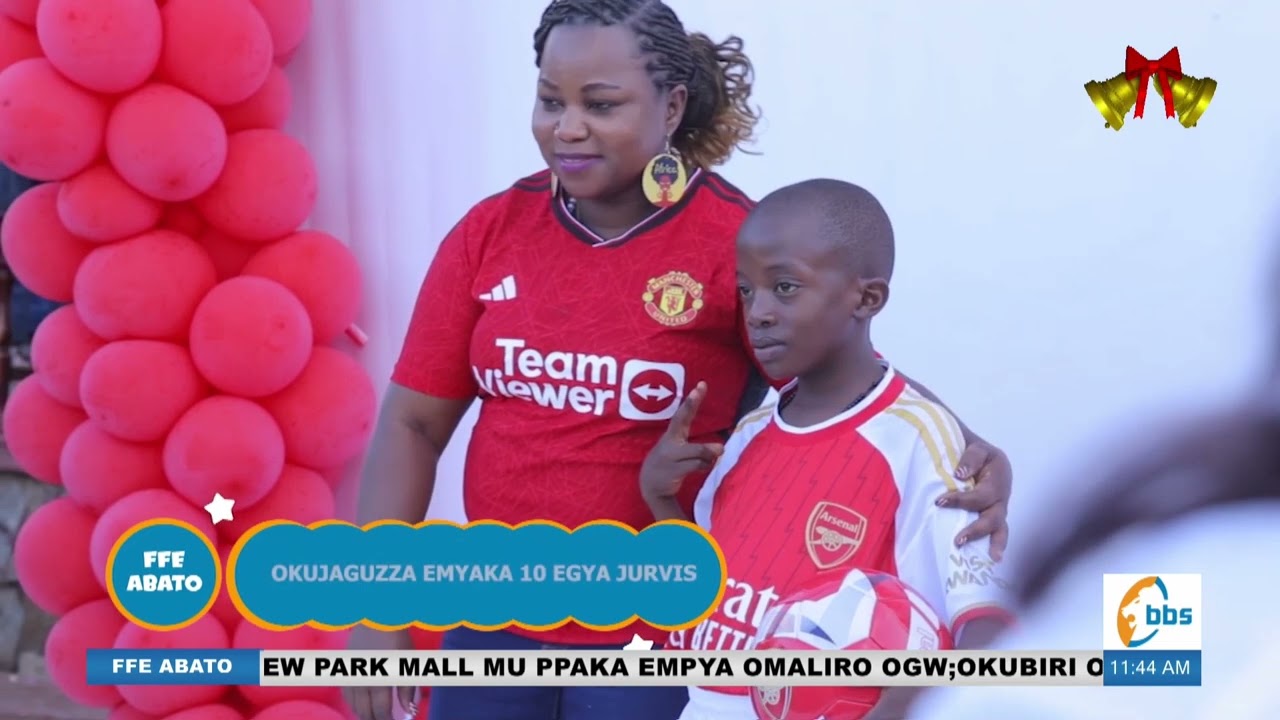 Wuuno omwana Jervus akoze birthday ey'emyaka 10 ng'ekirako embaga #FfeAbato