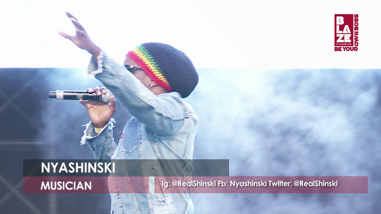 BLAZE BYOB Spark Talk- Nyashinski, ''I am tough.''