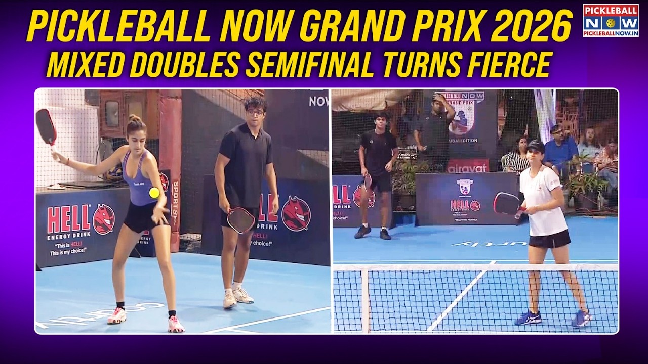 Aaliya-Ammol vs Arjun-Naomi! Mixed Doubles Semifinal Turns Fierce at Pickleball Now Grand Prix 2026