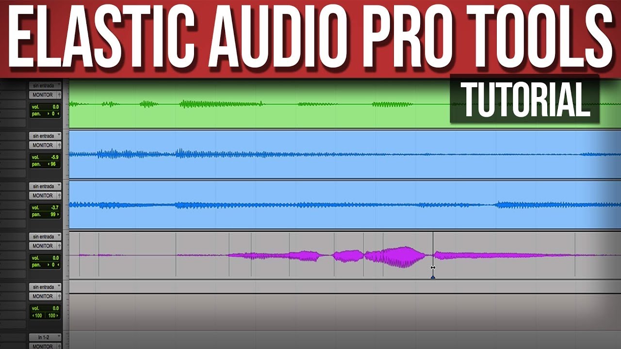 🎚 Elastic Audio en PRO TOOLS | Tutorial