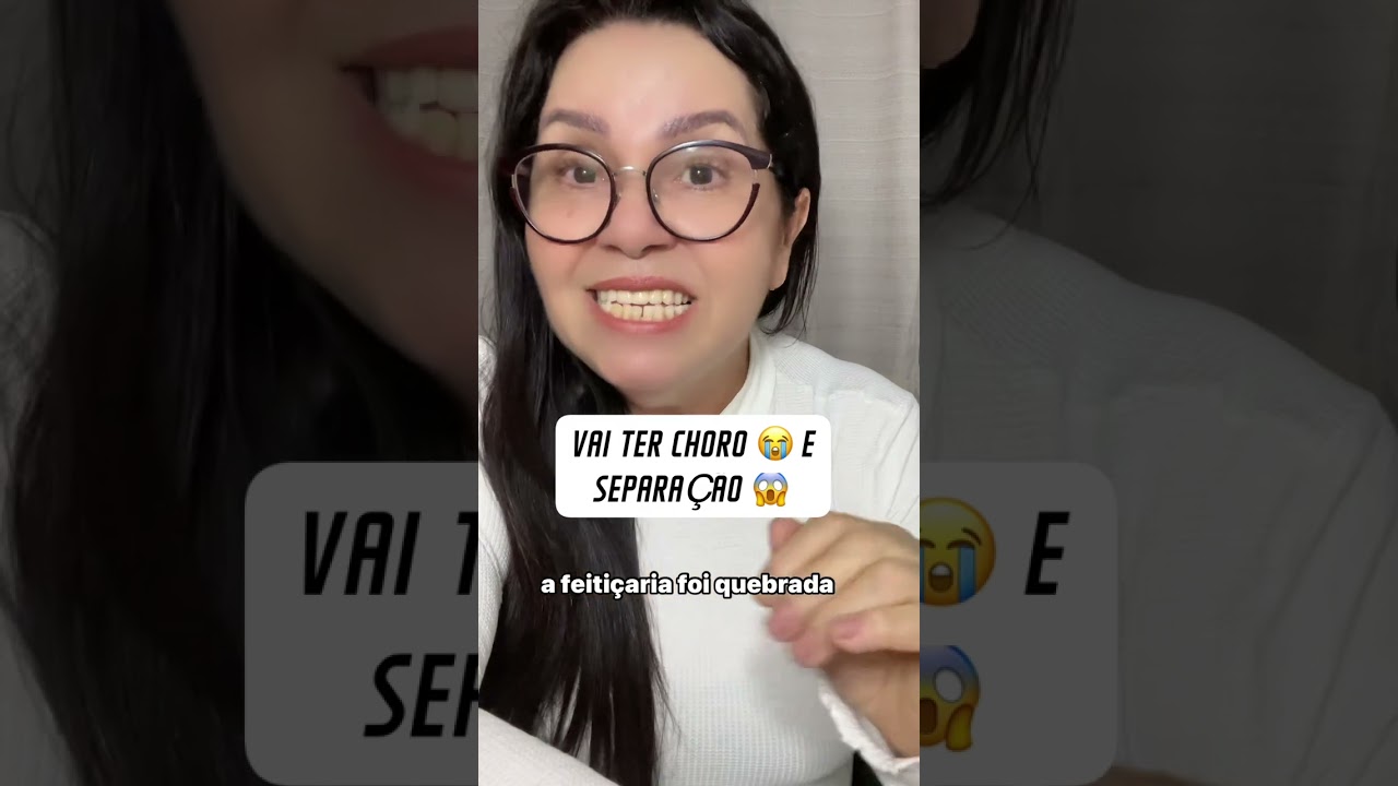 Vai ter choro 😭 e separação