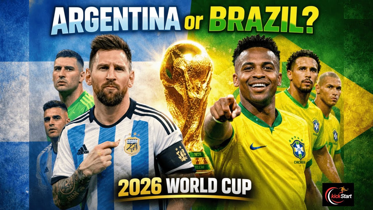 Argentina or Brazil? Position-by-Position Comparison | 2026 World Cup