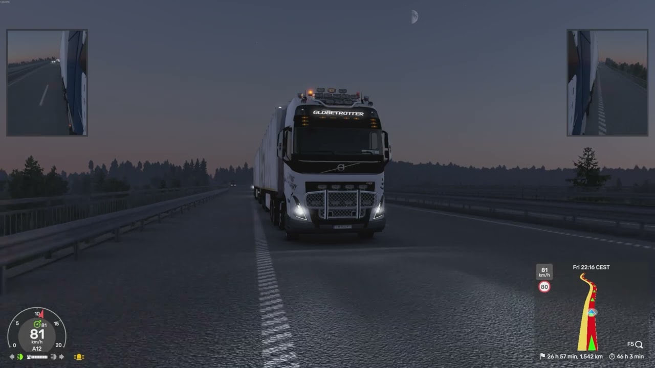 ETS 2 HTC Double 3rd person view
