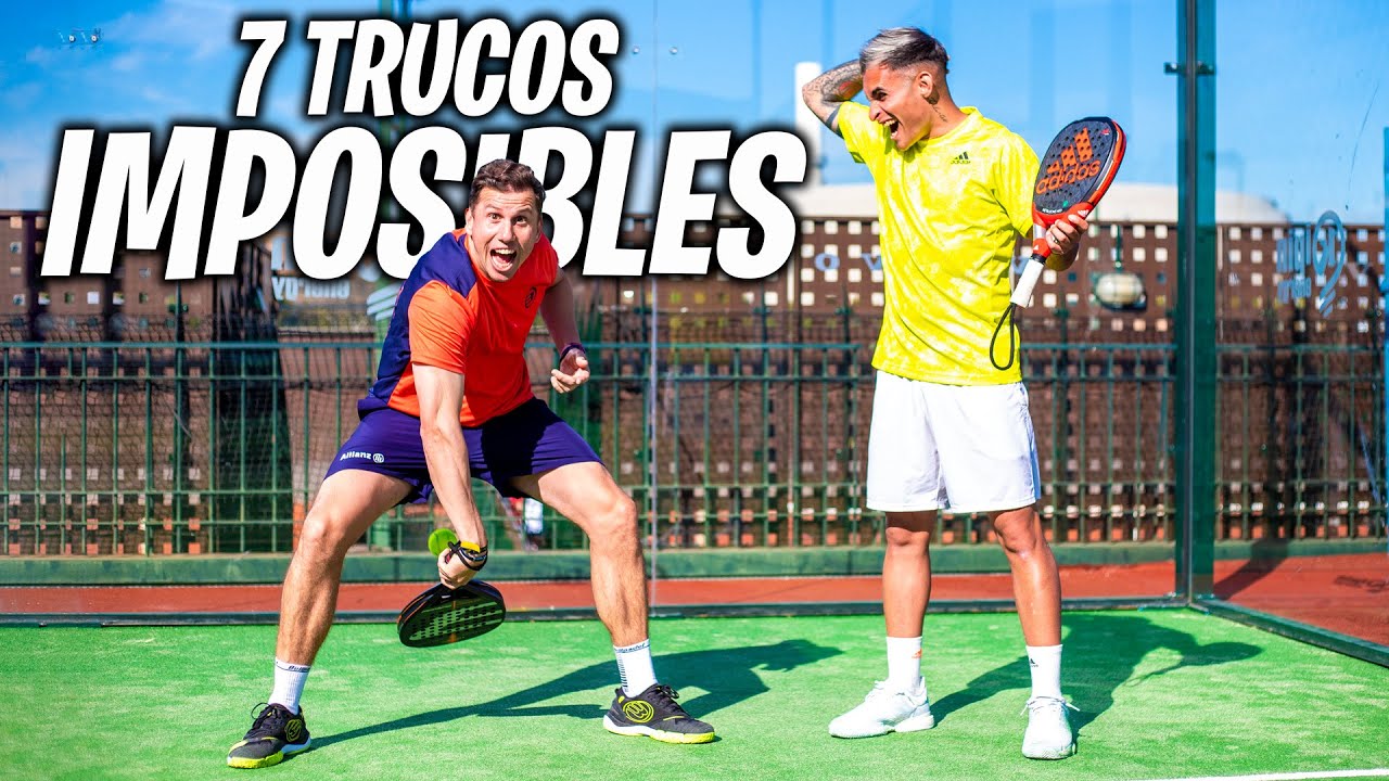 7 TRUCOS IMPOSIBLES DE PÁDEL CON PAQUITO NAVARRO