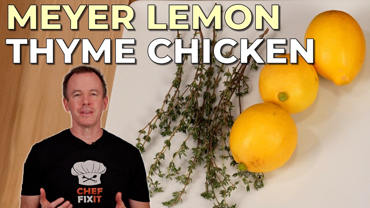 The BEST Lemon Thyme Chicken | Easy Weeknight Recipe