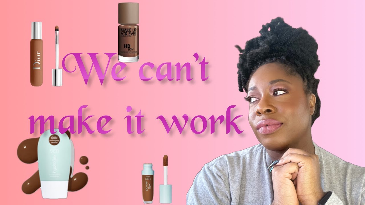 I tried & they failed | CONCEALER & FOUNDATION | Dior, tarte, Make Up For Ever
