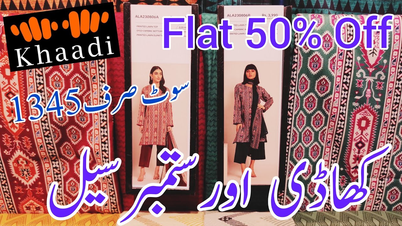 khaadi sale / khaadi sale today / khaadi summer collection 2023